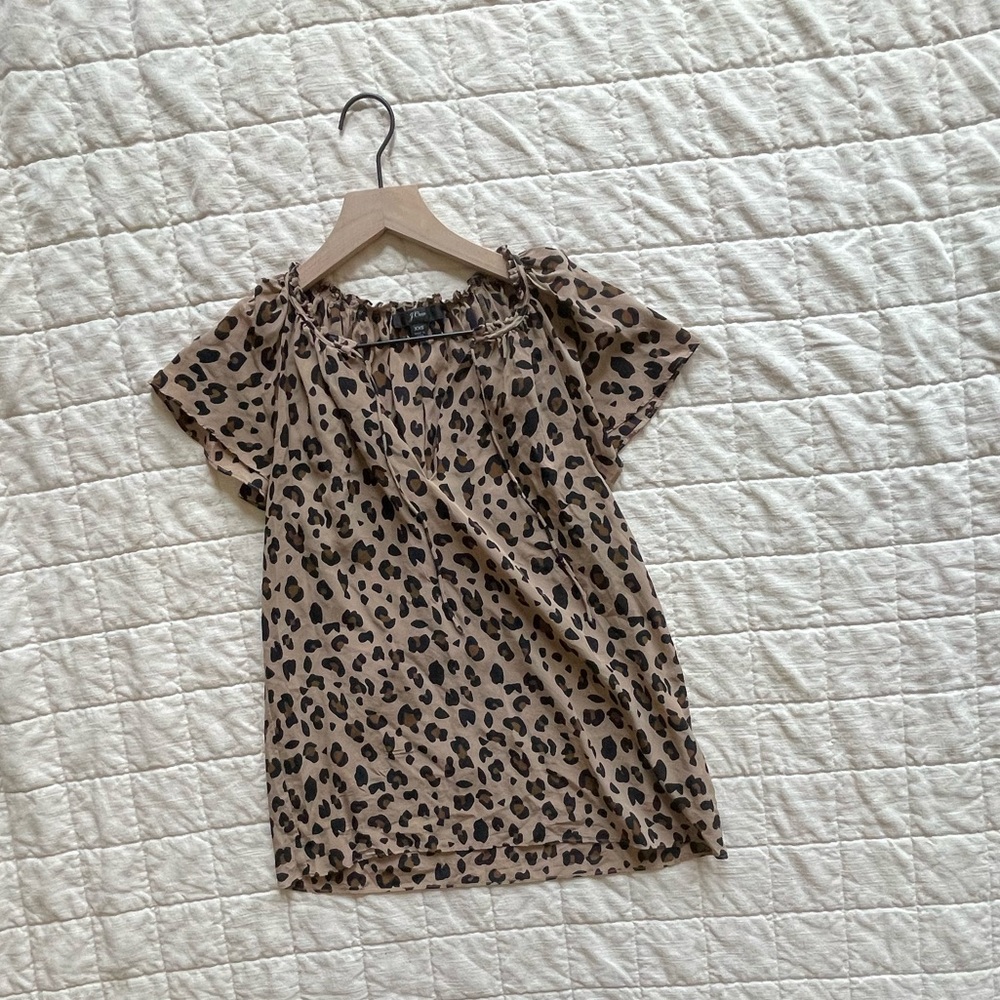J. Crew 100% Silk Blouse
